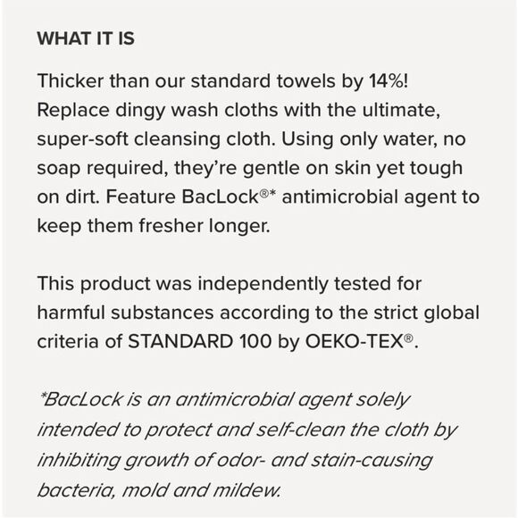 Norwex Face and Body Cloths Set of 3 NWT - Picture 8 of 8